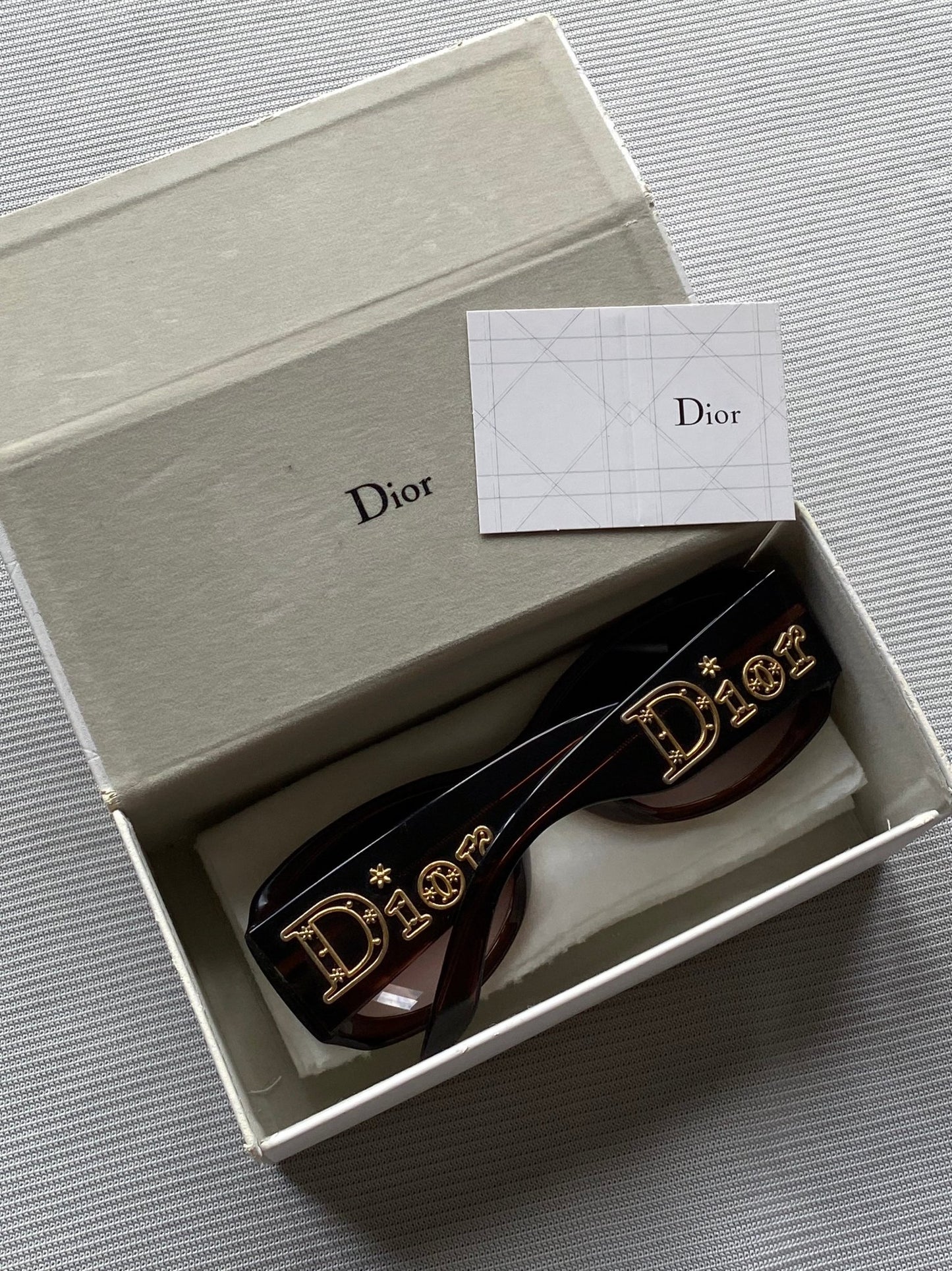 CHRISTIAN DIOR 1990's 'AVENTURA' LOGO SUNGLASSES. - SEVENUES.