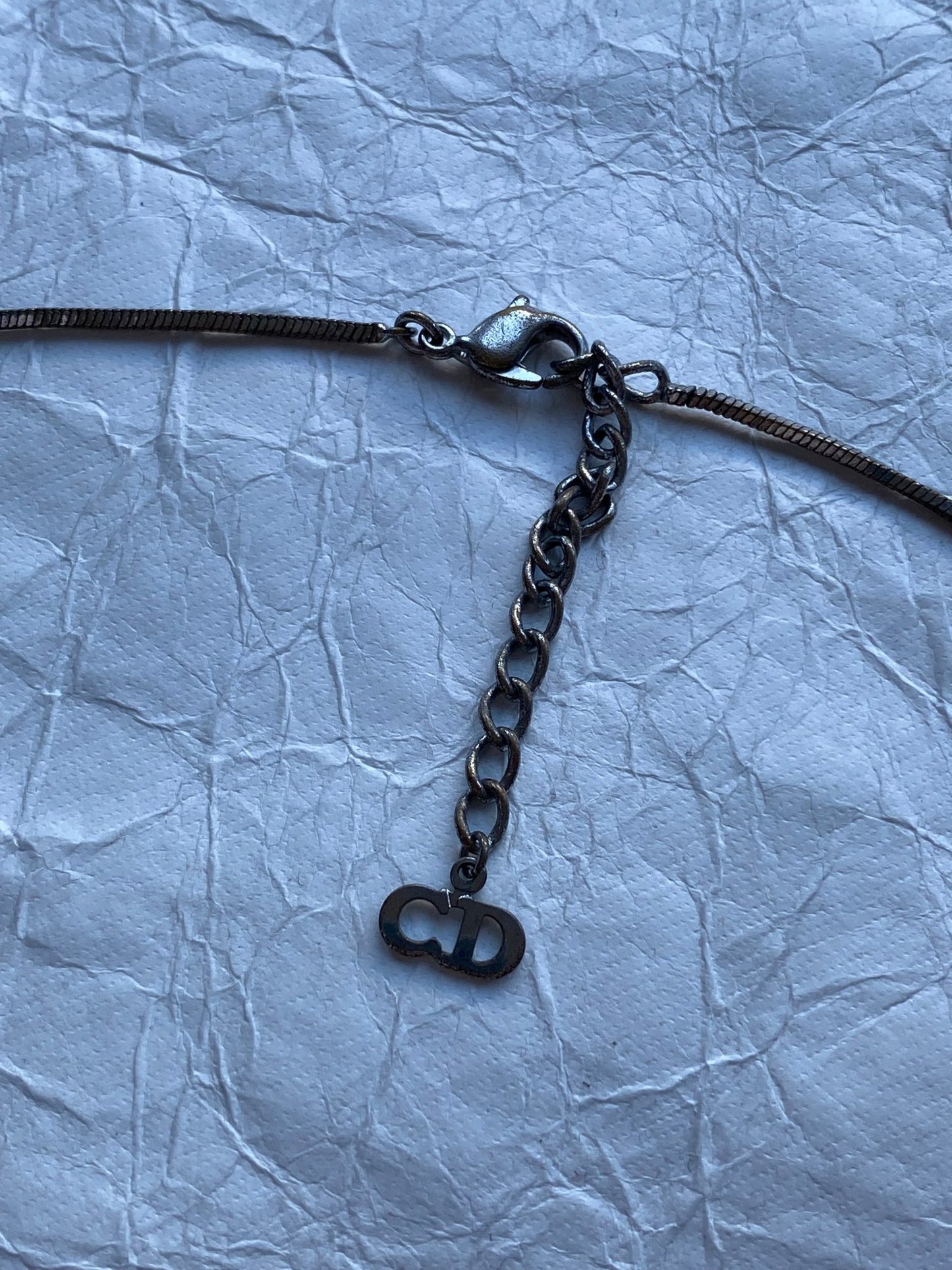 CHRISTIAN DIOR 1990's TROTTER PENDANT NECKLACE. - SEVENUES.