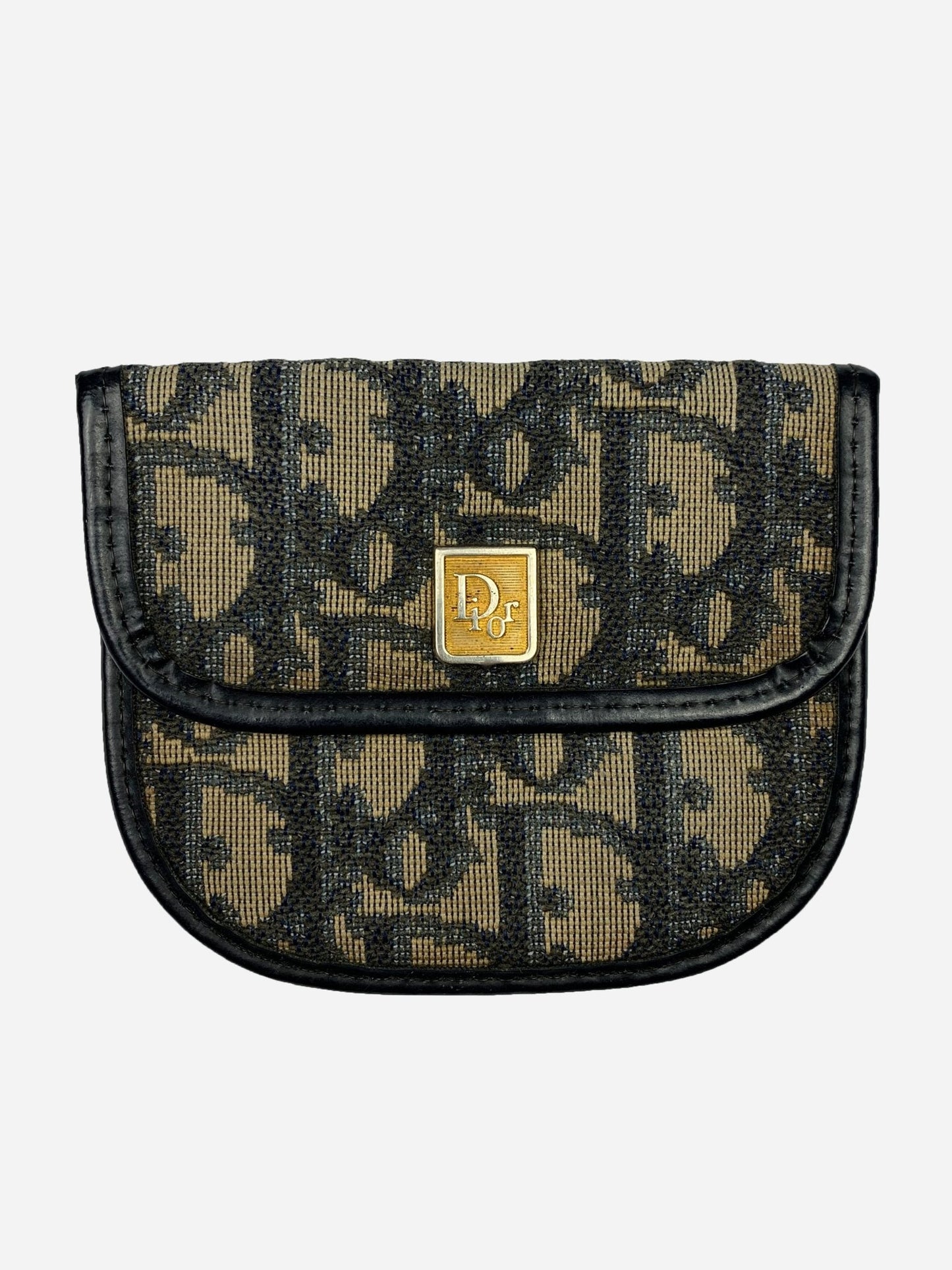 CHRISTIAN DIOR OBLIQUE TROTTER COIN POUCH. - SEVENUES.