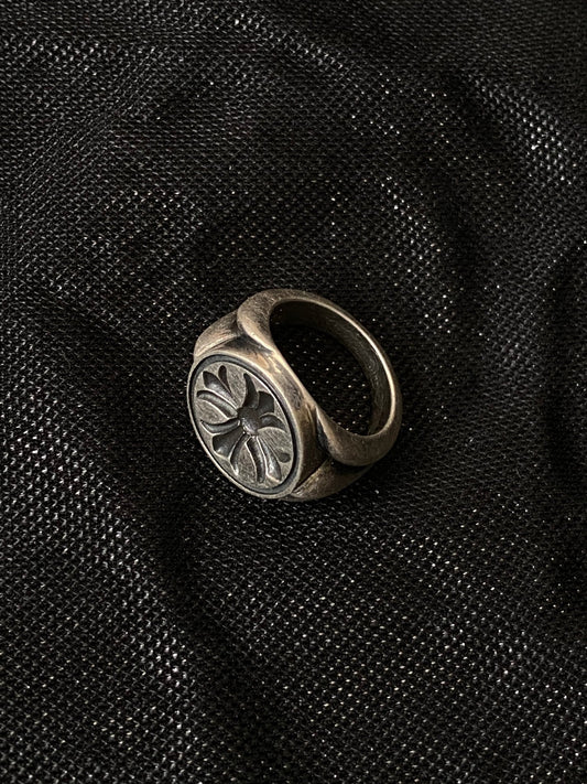 CHROME HEARTS MALTESE CROSS COCKTAIL RING. - SEVENUES.