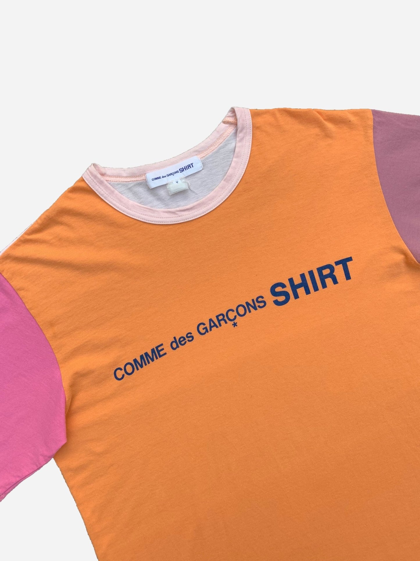 COMME DES GARÇONS SHIRT MULTICOLOR T - SHIRT. (L) - SEVENUES.