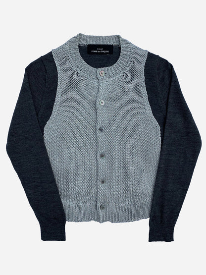 COMME DES GARÇONS TRICOT KNITWEAR CARDIGAN. (S) - SEVENUES.