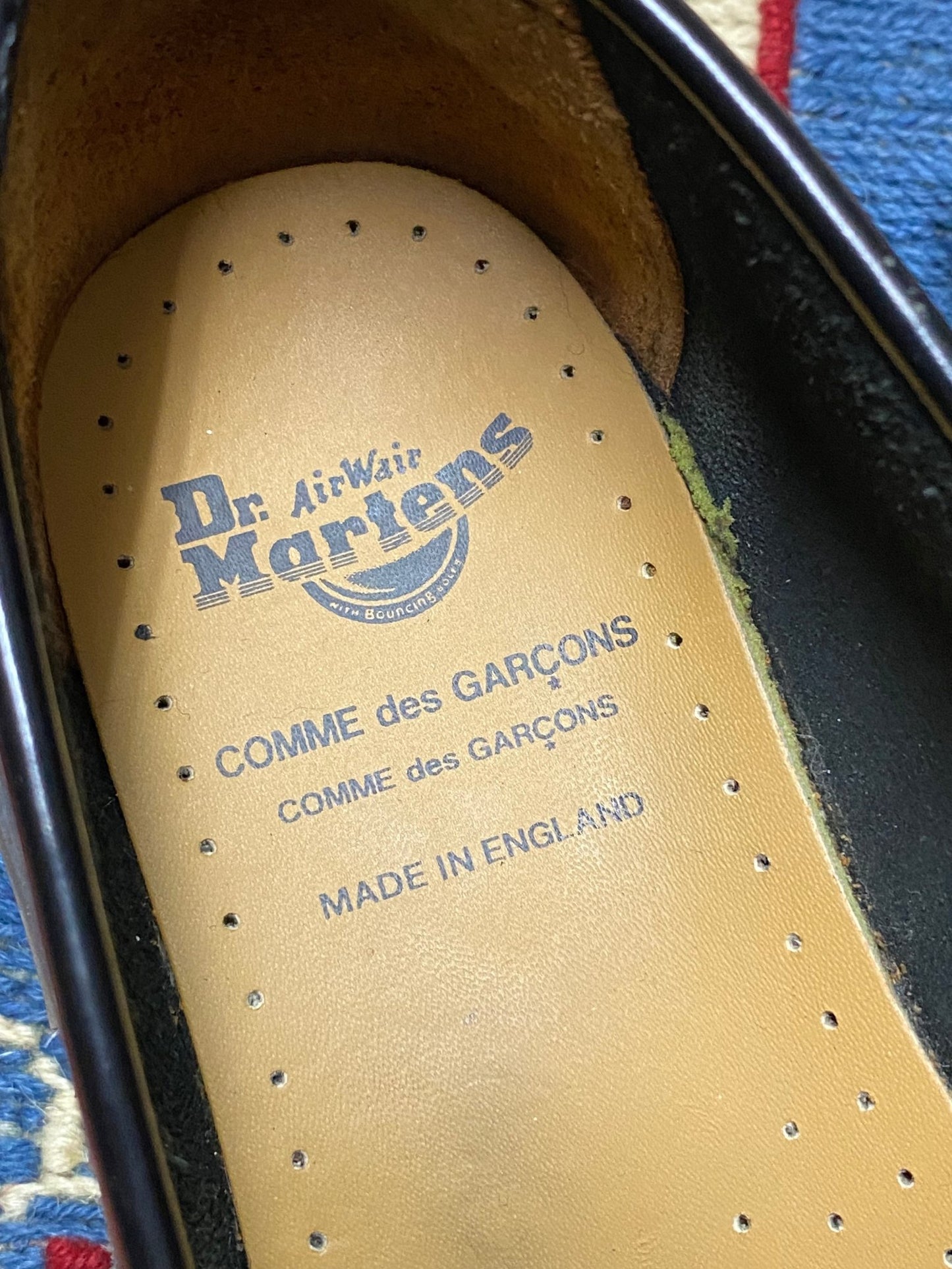 COMME DES GARÇONS X DR. MARTENS PENTON BEX LOAFER. (39) - SEVENUES.