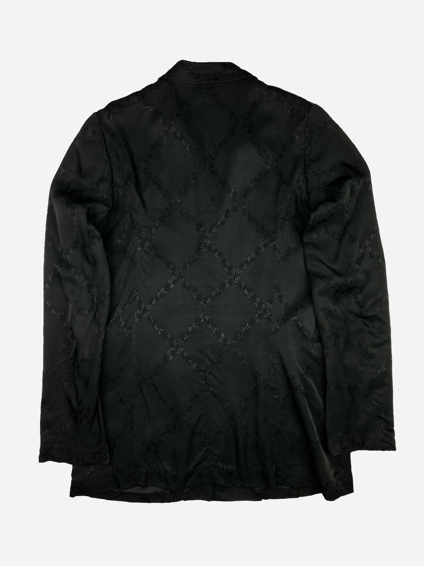 COMME DES GARÇONS F/W 2006 FLOWER EMBROIDERY BLAZER. (M)