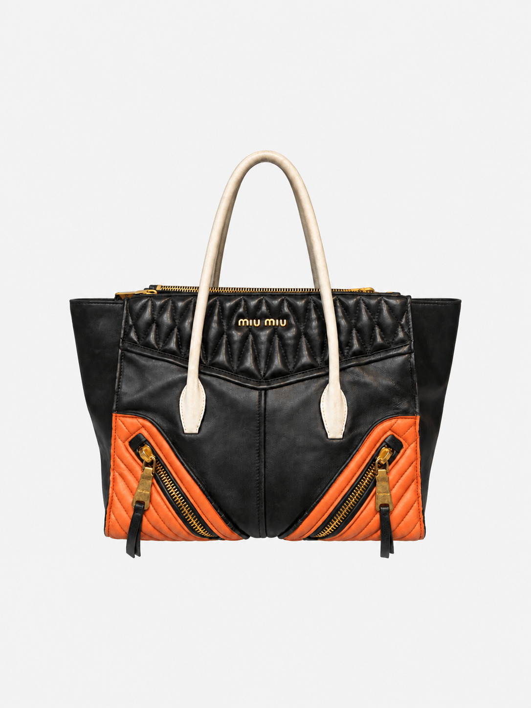 CONVERTIBLE BIKER TOTE HANDBAG. - SEVENUES.