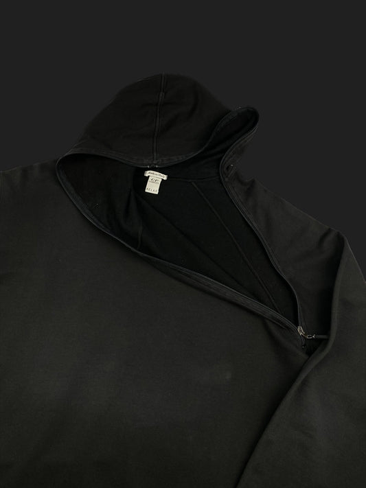 C.P. COMPANY A/W 1999 ASYMMETRIC ZIPPER HOODIE. (XXL) - SEVENUES.