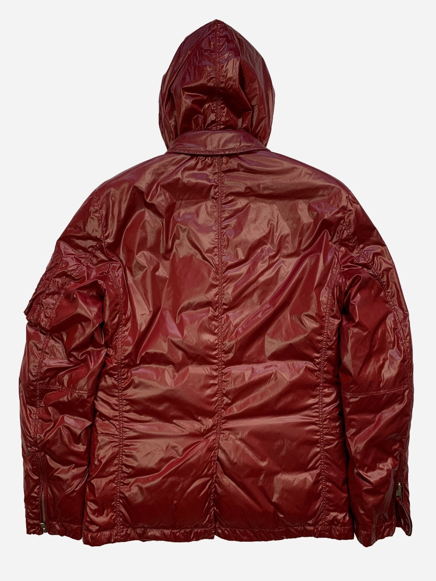 C.P. COMPANY A/W 2008 PIUMA D'OCA NYLON GOOSE DOWN COAT. (46 / S) - SEVENUES.