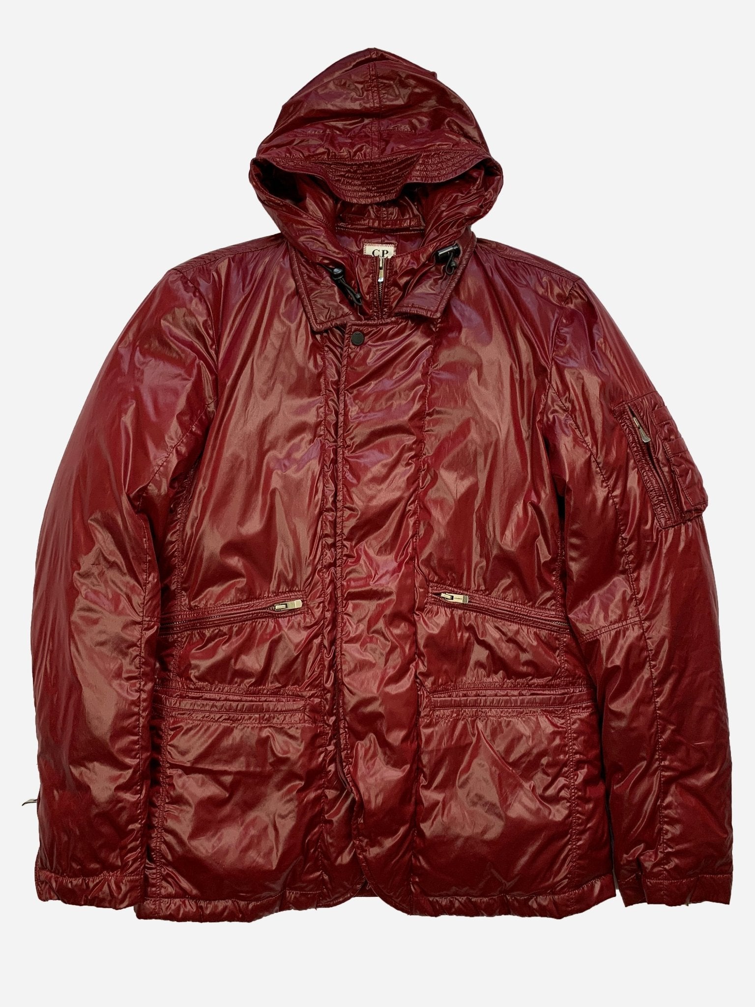 C.P. COMPANY A/W 2008 PIUMA D'OCA NYLON GOOSE DOWN COAT. (46 / S) - SEVENUES.