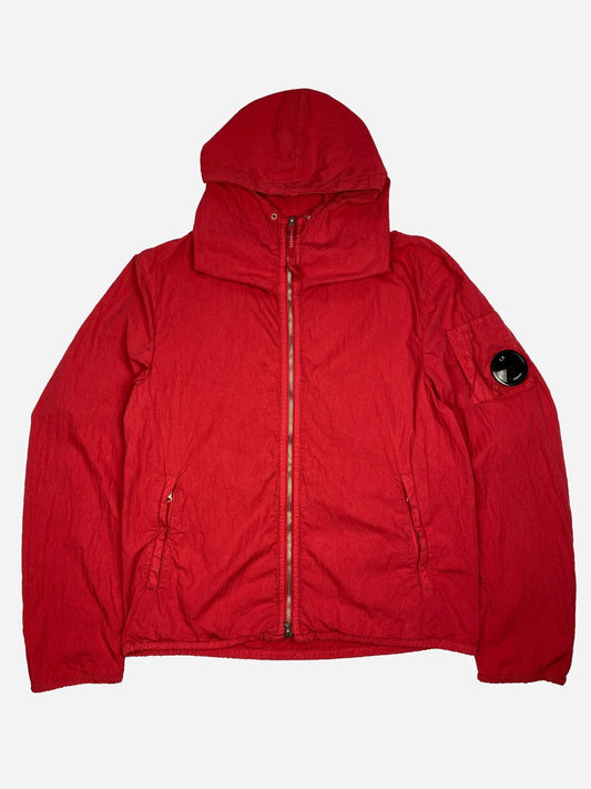 C.P. COMPANY NYLON GOGGLE HOODED JACKET. (52 / L) - SEVENUES.