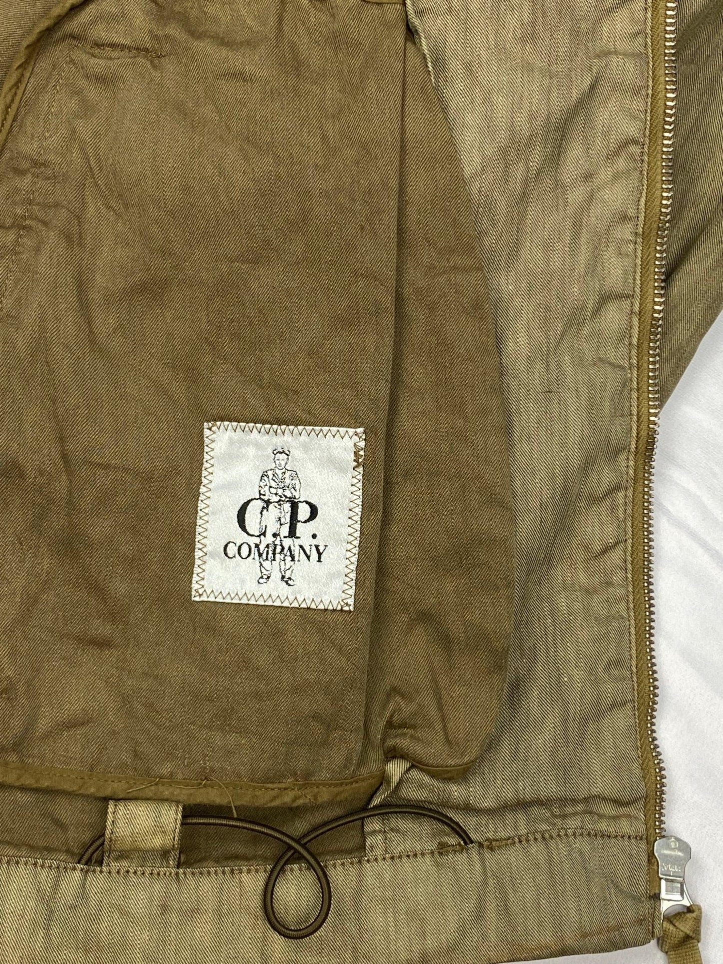 C.P. COMPANY WATCH VIEWER GOGGLE FLAX JACKET. (48 / M) - SEVENUES.