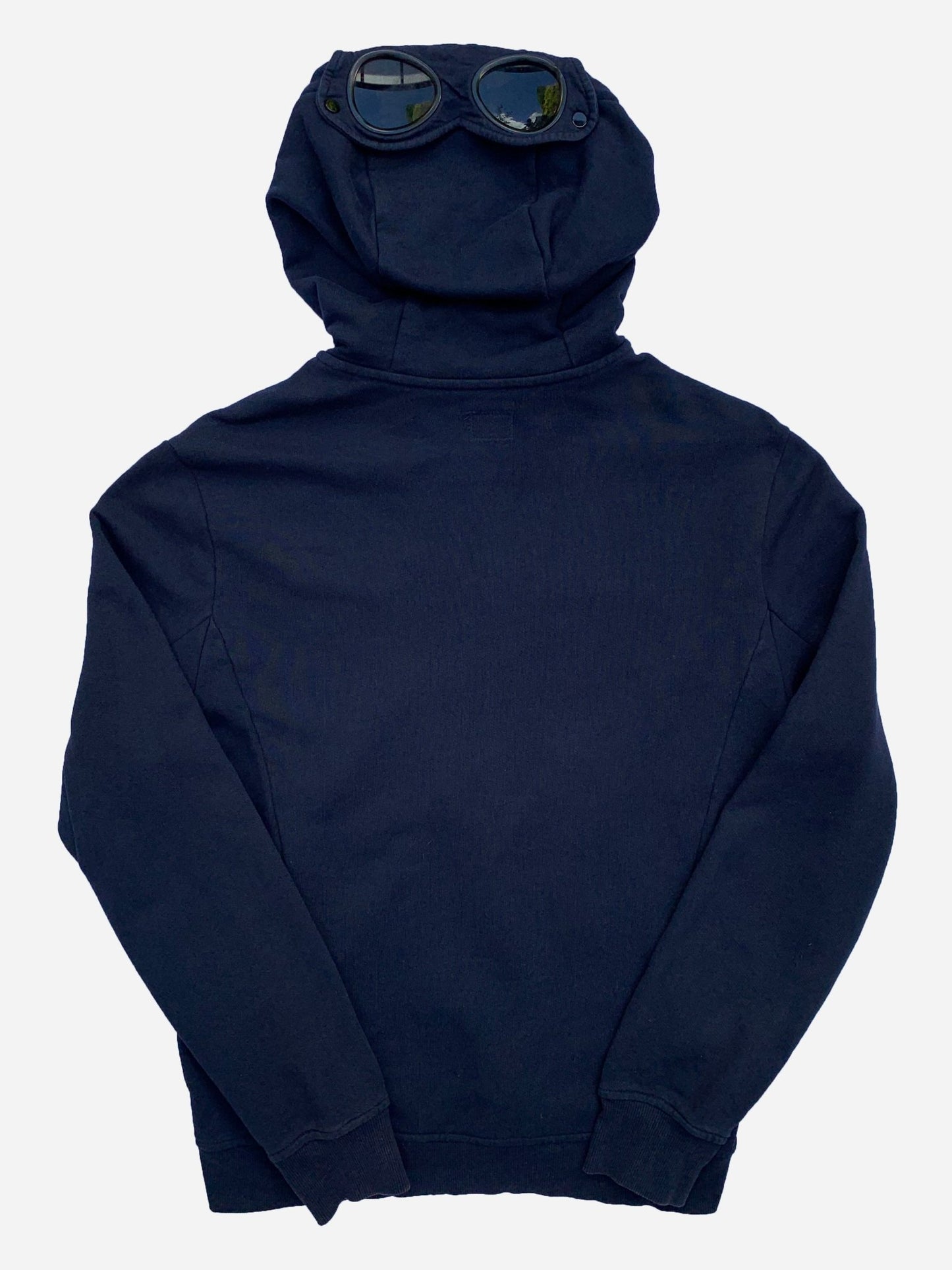 C.P. COMPANY ZIP - UP GOGGLE HOODIE. (L) - SEVENUES.