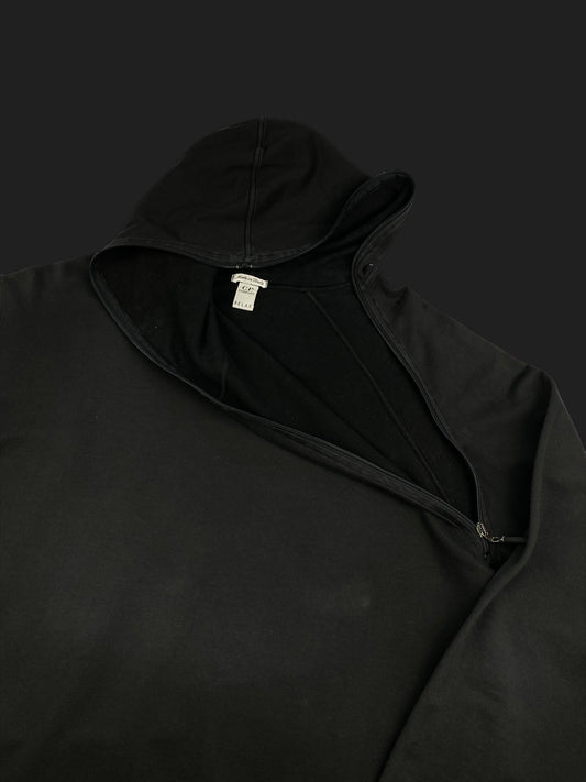 C.P. COMPANY A/W 1999 ASYMMETRIC ZIPPER HOODIE. (XXL)