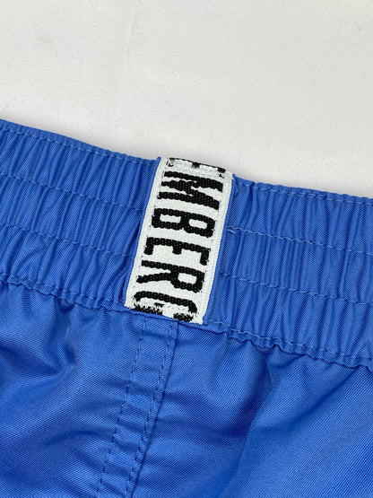 DIRK BIKKEMBERGS TONAL 'BIKK' SWIM TRUNKS. (L)