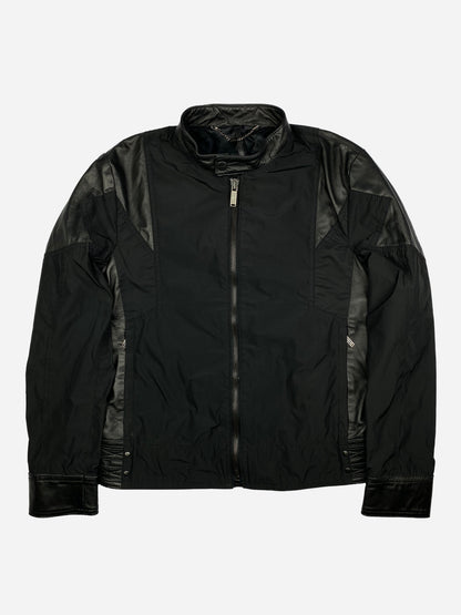 DIRK BIKKEMBERGS F/W 2011 SHEEP LEATHER MOTO-JACKET. (50 / M)