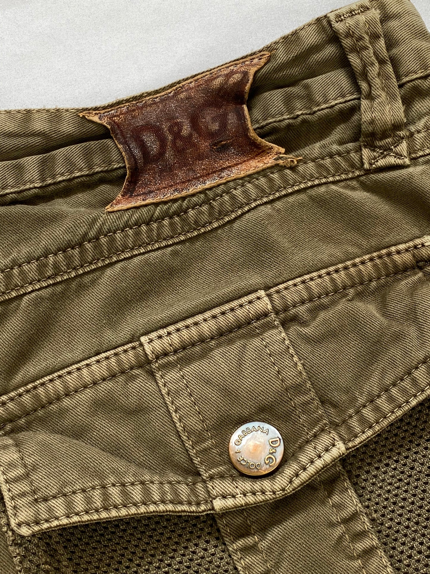 DOLCE & GABBANA 2000's MULTIPOCKET CARGO PANTS. (29)