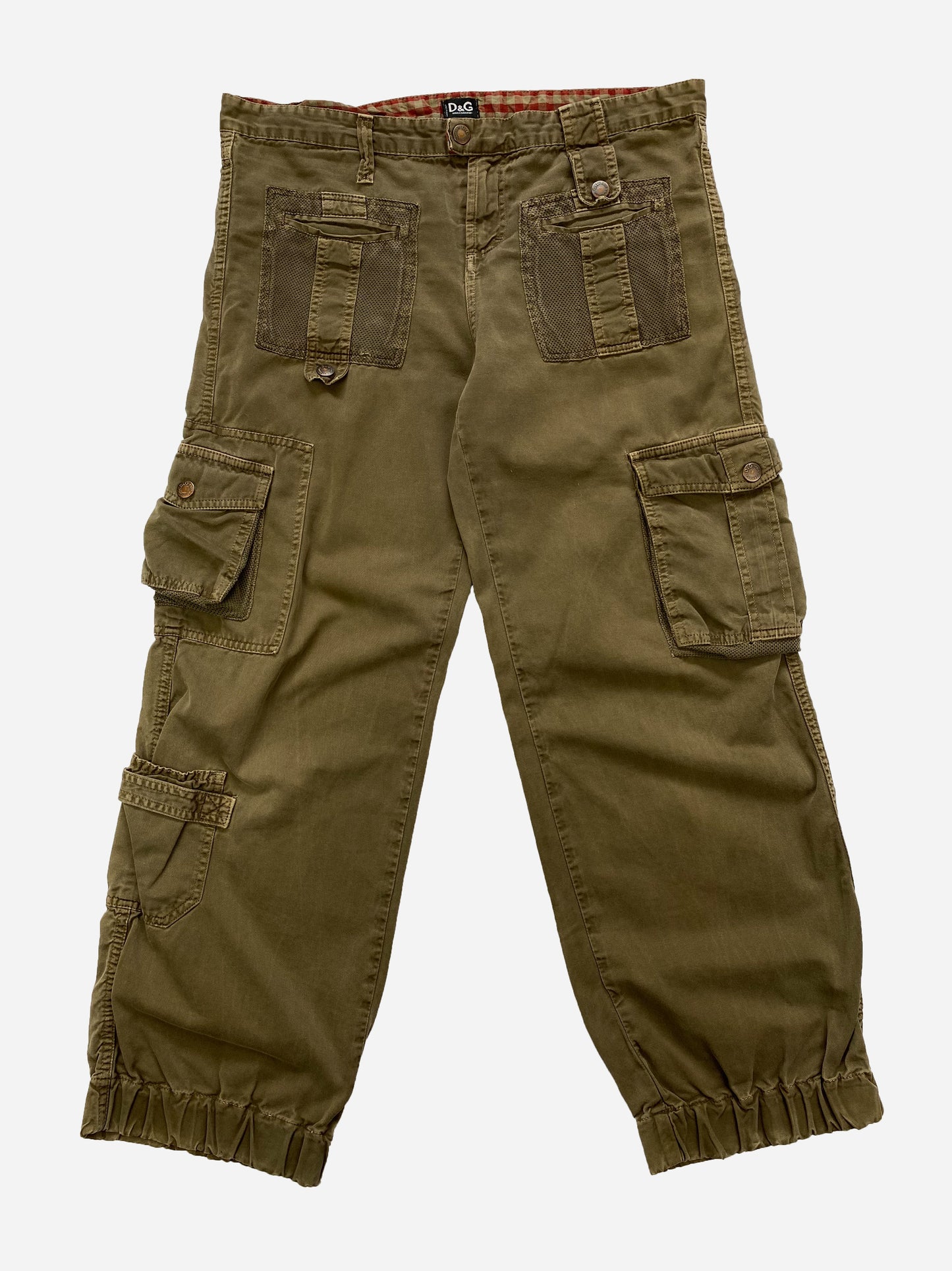 DOLCE & GABBANA 2000's MULTIPOCKET CARGO PANTS. (29)