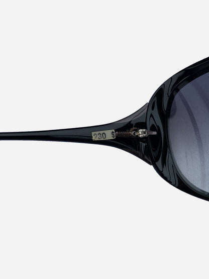 DIOR OVERSIZED SPELLOUT SUNGLASSES. - SEVENUES.