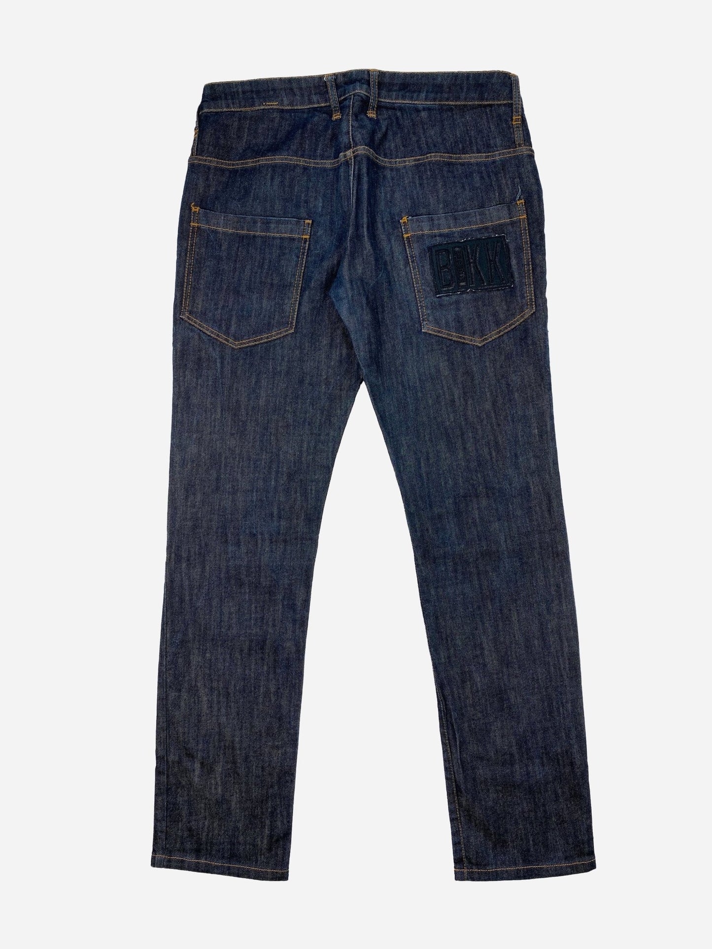 DIRK BIKKEMBERGS 2000's 'BIKK' EMBROIDERY DENIM. (34) - SEVENUES.