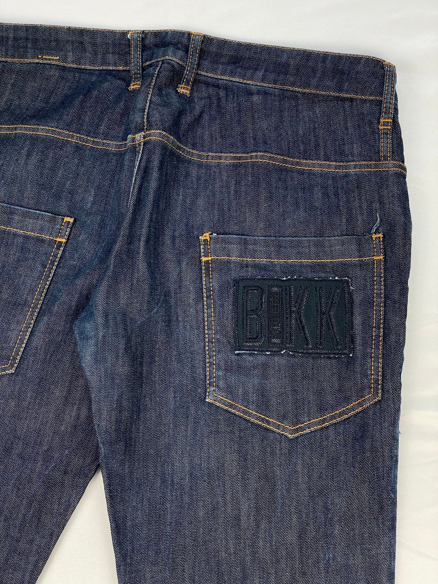 DIRK BIKKEMBERGS 2000's 'BIKK' EMBROIDERY DENIM. (34) - SEVENUES.