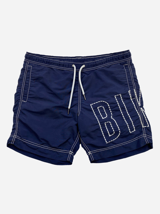 DIRK BIKKEMBERGS 'BIKK' EMBROIDERY SWIM TRUNKS. (S) - SEVENUES.