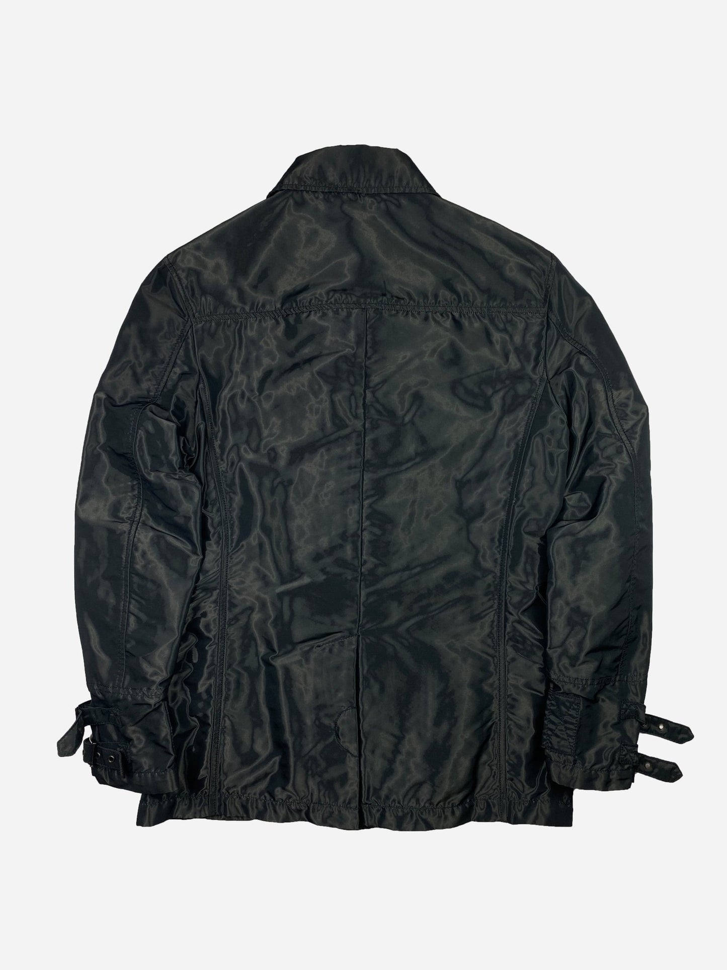 DIRK BIKKEMBERGS F/W 2008 LIQUID NYLON JACKET. (50 / M) - SEVENUES.