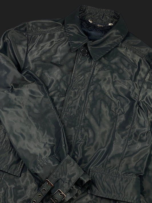 DIRK BIKKEMBERGS F/W 2008 LIQUID NYLON JACKET. (50 / M) - SEVENUES.