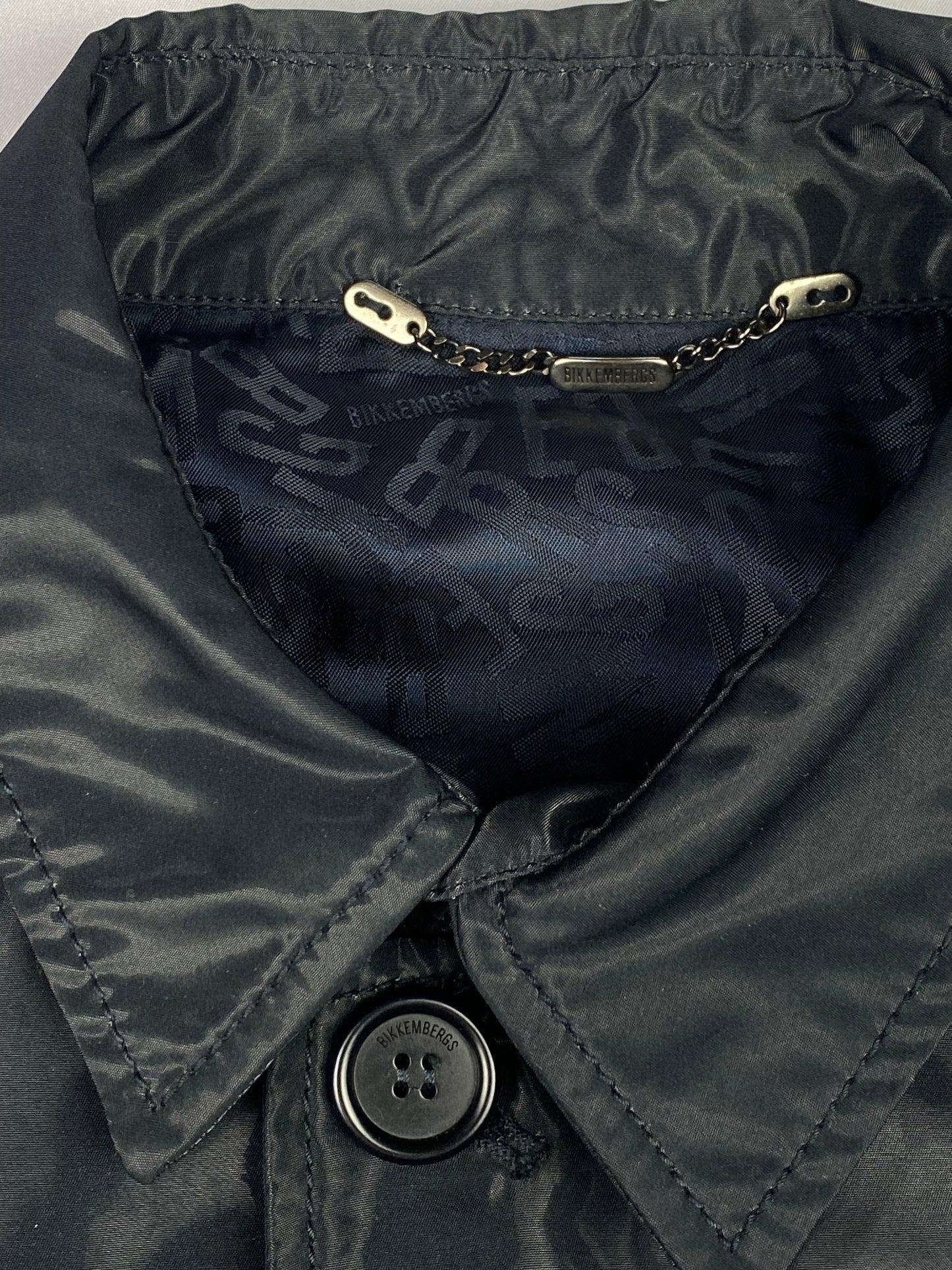 DIRK BIKKEMBERGS F/W 2008 LIQUID NYLON JACKET. (50 / M) - SEVENUES.