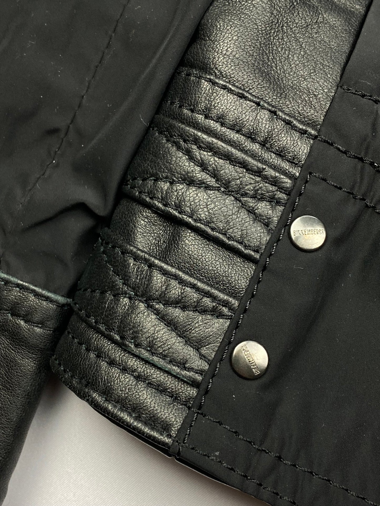 DIRK BIKKEMBERGS F/W 2011 SHEEP LEATHER MOTO - JACKET. (50 / M) - SEVENUES.