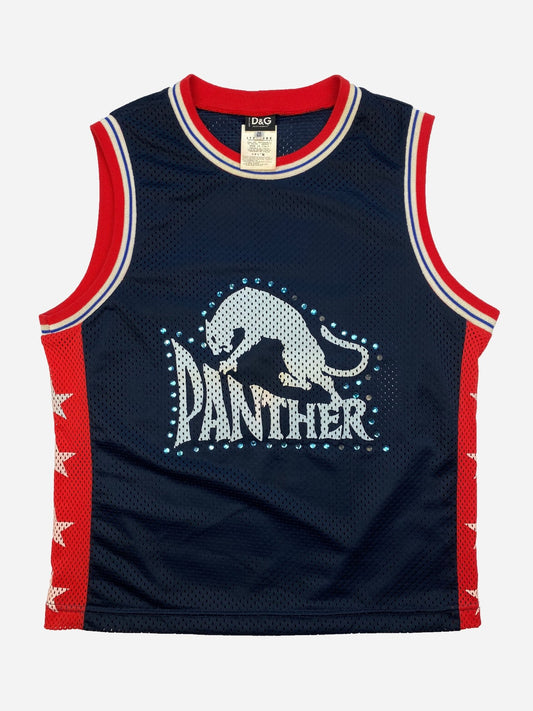 DOLCE & GABBANA 1990's 'PANTHER' MESH TANKTOP. (50 / M) - SEVENUES.