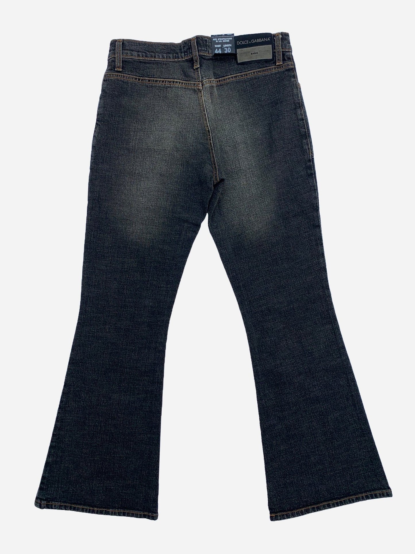 DOLCE & GABBANA 'BASICS' FLARED DENIM. (44 / 30) - SEVENUES.