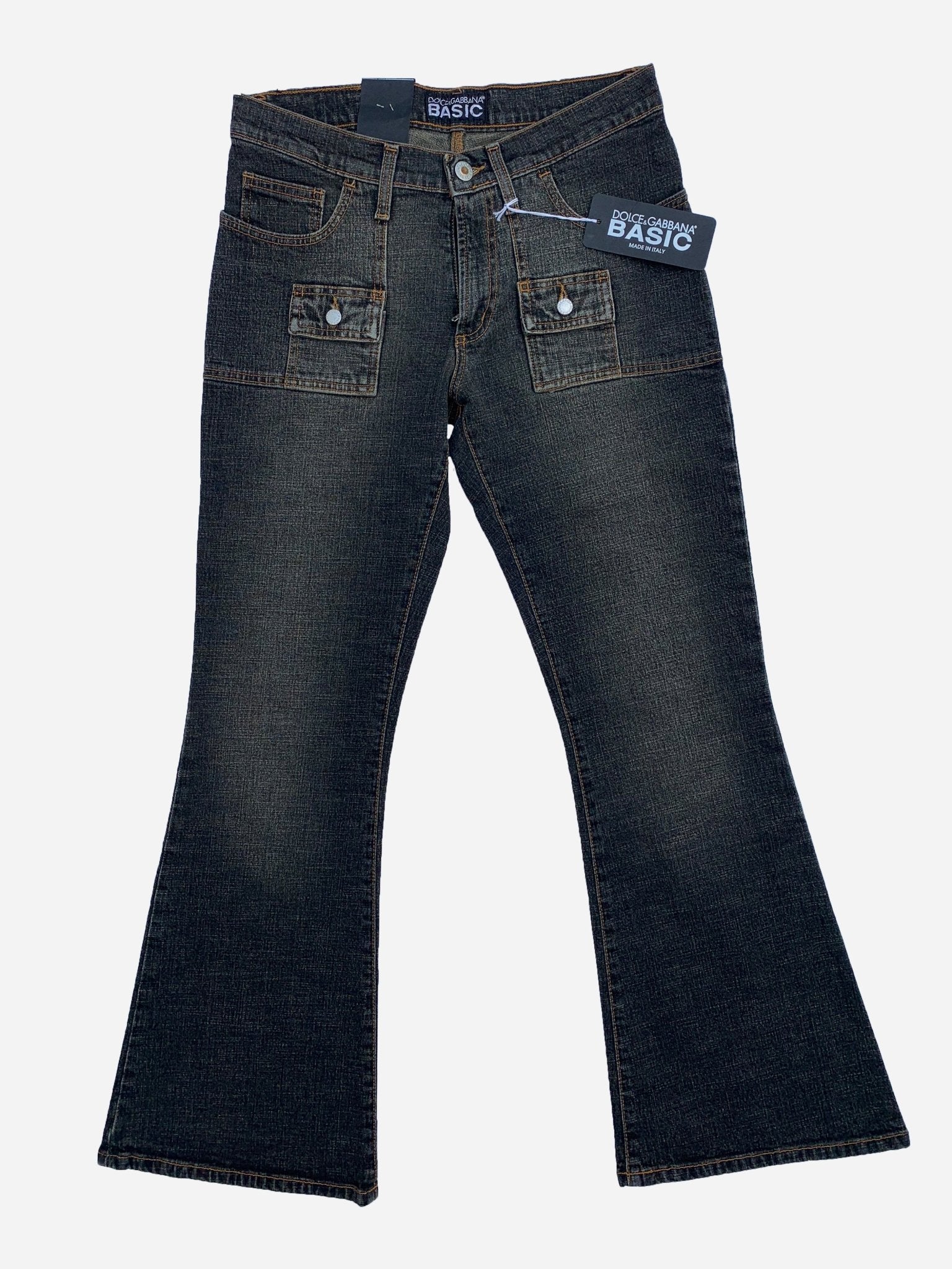 DOLCE & GABBANA 'BASICS' FLARED DENIM. (44 / 30) - SEVENUES.