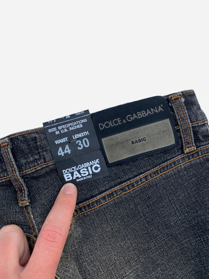 DOLCE & GABBANA 'BASICS' FLARED DENIM. (44 / 30) - SEVENUES.