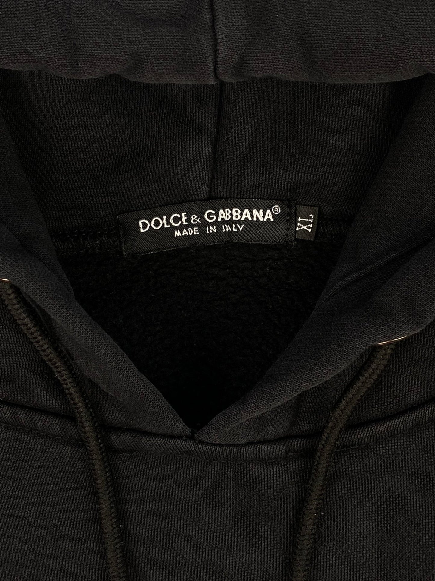 DOLCE & GABBANA 'MIKE TYSON' HOODED SWEATSHIRT. (XL) - SEVENUES.