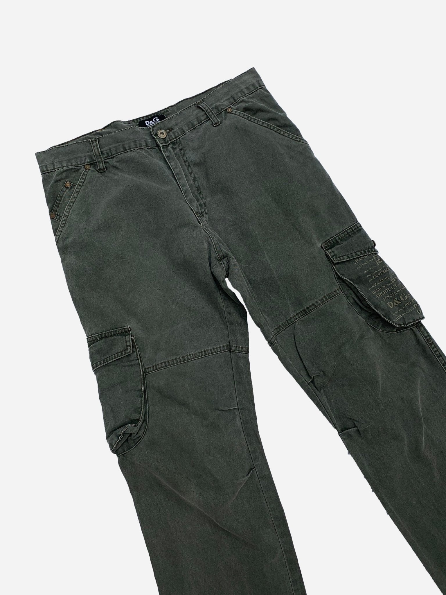 DOLCE & GABBANA 'OUTDOOR ADVENTURE' CARGO PANTS. (33) - SEVENUES.