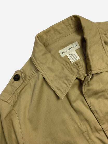 DRIES VAN NOTEN F/W 2006 COTTON TWILL FIELD JACKET. (50 / M) - SEVENUES.