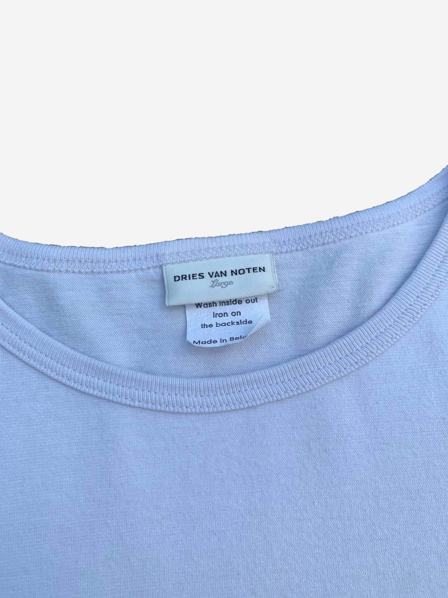 DRIES VAN NOTEN S/S 2019 'CAMPING' T - SHIRT. (L) - SEVENUES.