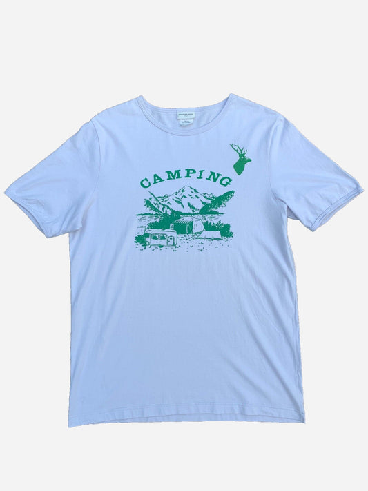 DRIES VAN NOTEN S/S 2019 'CAMPING' T - SHIRT. (L) - SEVENUES.