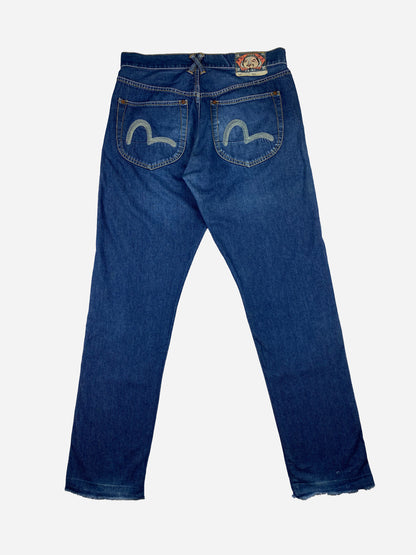 EVISU GENES SEAGULL EMBROIDERY DENIM. (34)