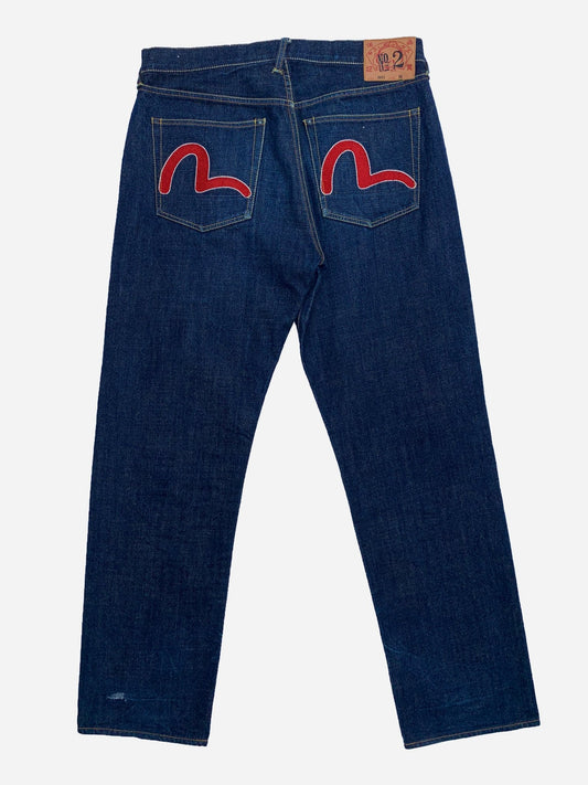 EVISU GENES No. 2 LOT. 0001 SEAGULL DENIM. (36) - SEVENUES.