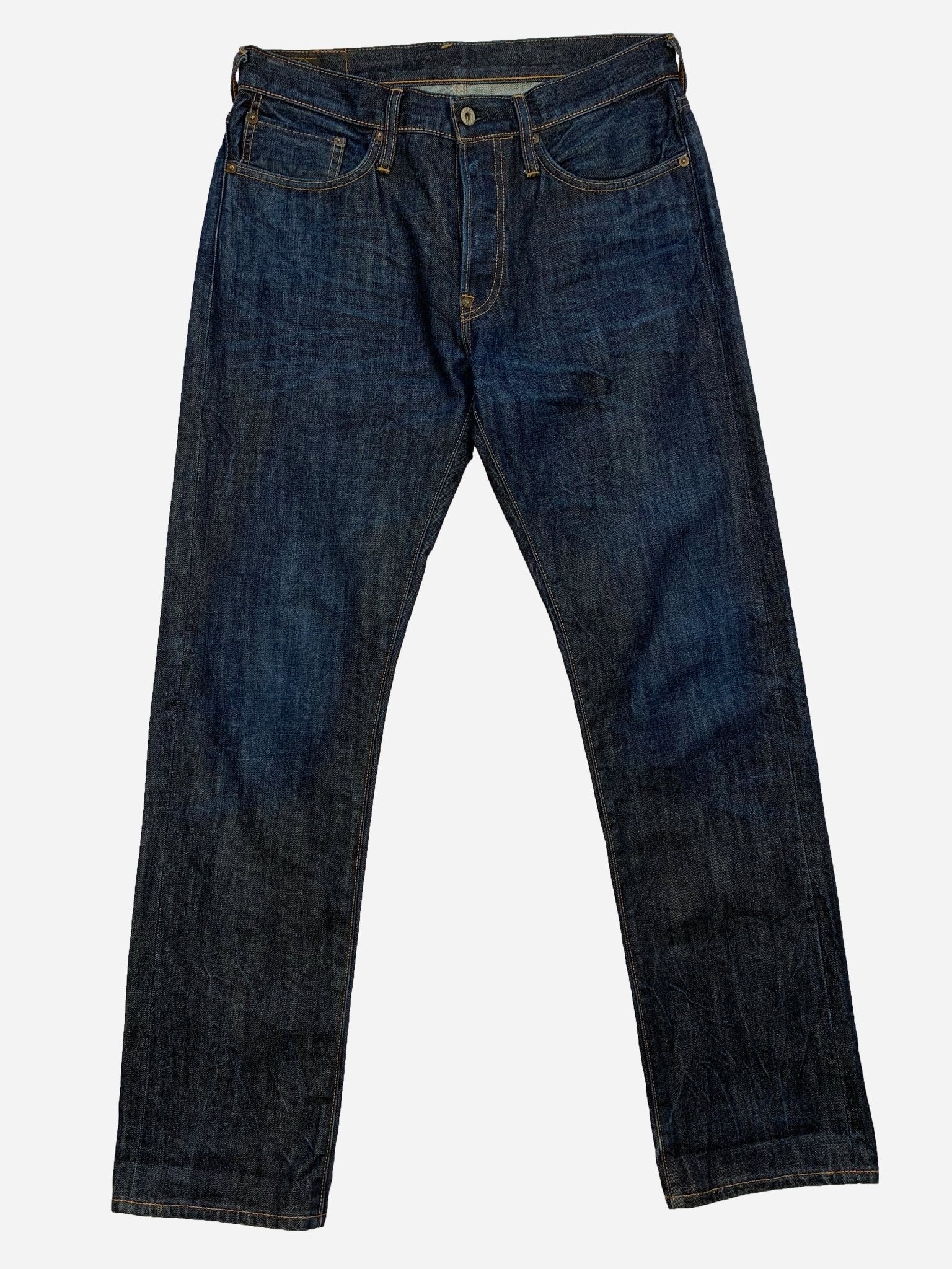 EVISU GENES SEAGULL INDIGO DENIM. (32) - SEVENUES.