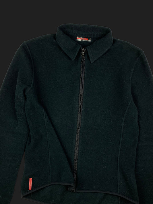 PRADA LINEA ROSSA F/W 2000 FLEECE JACKET. (S)