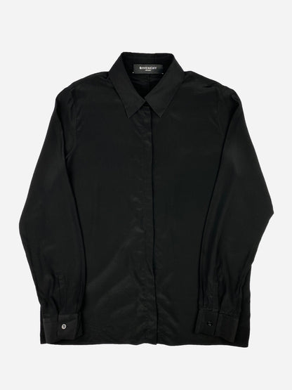 GIVENCHY UNIFORMES S/S 2011 SILK SHIRT. (44 / L) - SEVENUES.