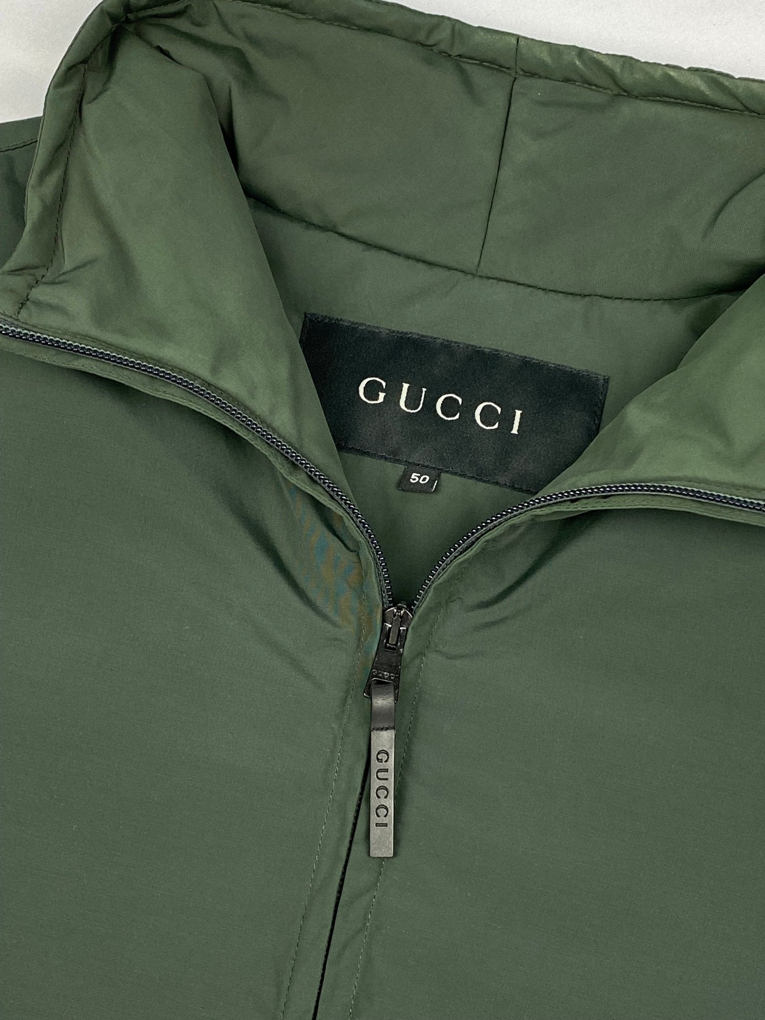 GUCCI BY TOM FORD 90's ALPINE PADDED NYLON ANORAK JACKET. (50 / M) - SEVENUES.