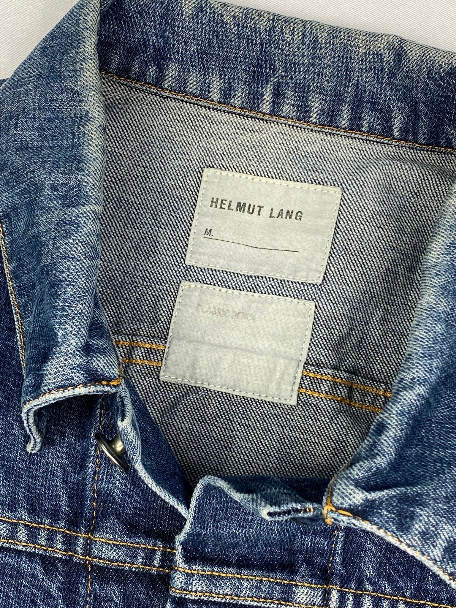 HELMUT LANG 1990's TYPE I DENIM JACKET. (50 / M) - SEVENUES.