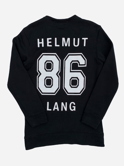 HELMUT LANG '86' OVERSIZED VARSITY SWEATSHIRT. (M) - SEVENUES.