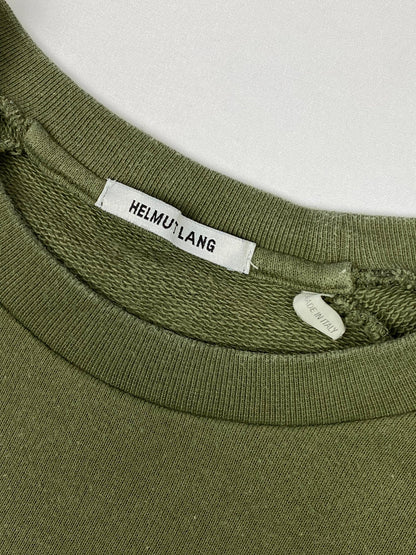 HELMUT LANG 90's WASHED RAGLAN SWEATSHIRT. (M) - SEVENUES.