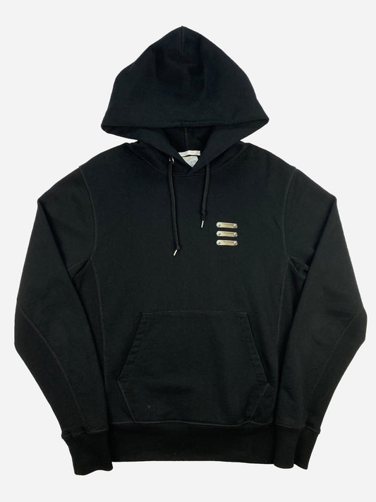 HELMUT LANG F/W 2018 EAGLE PLAQUE HOODIE. (S) - SEVENUES.