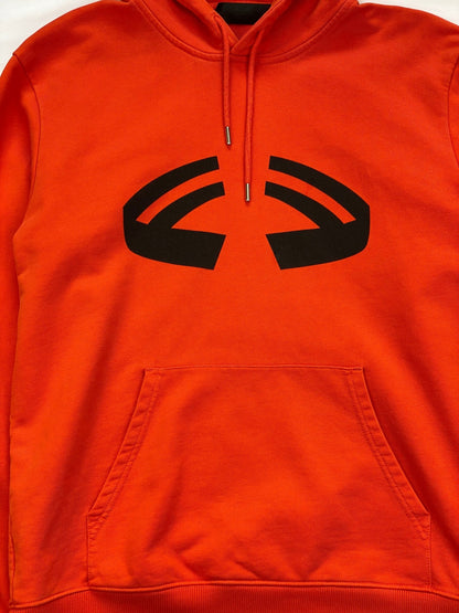 HELMUT LANG 'HALLOWEEN' GRAPHIC PRINT HOODIE. (L) - SEVENUES.