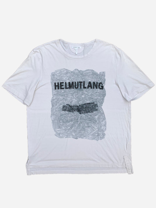 HELMUT LANG 'NOT A TOY' GRAPHIC T - SHIRT. (XL) - SEVENUES.