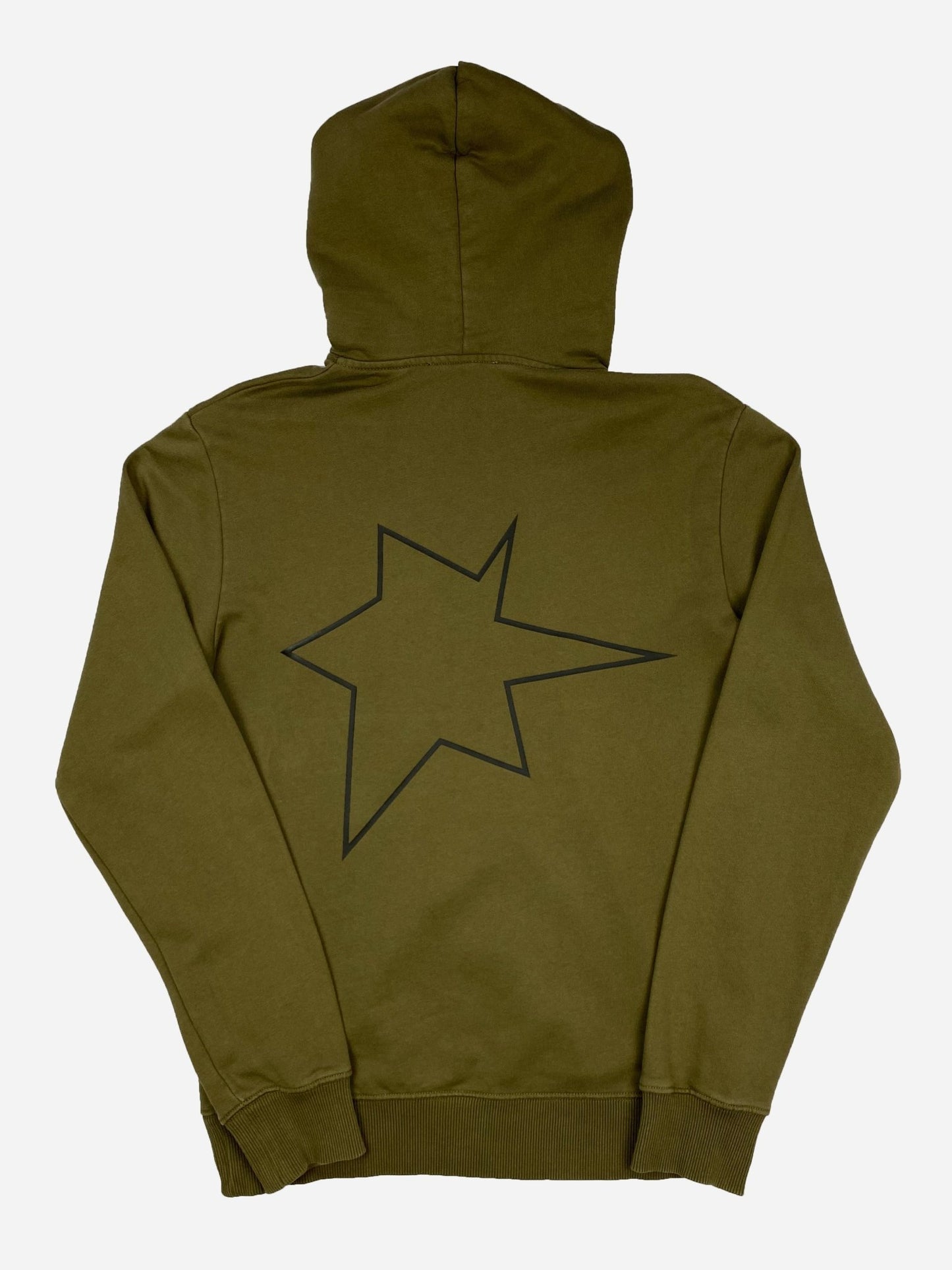 HELMUT LANG 'SMART PEOPLE WEAR HELMUT LANG' HOODED SWEATSHIRT. (S) - SEVENUES.